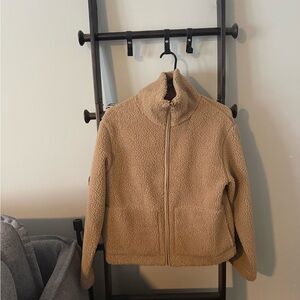 H&M Tan Teddy Jacket